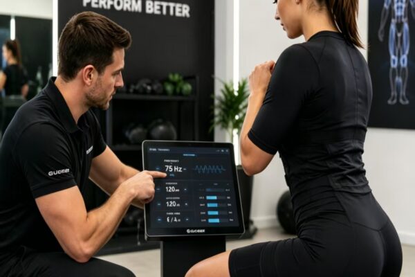 coach adjusting ems parameters for a client