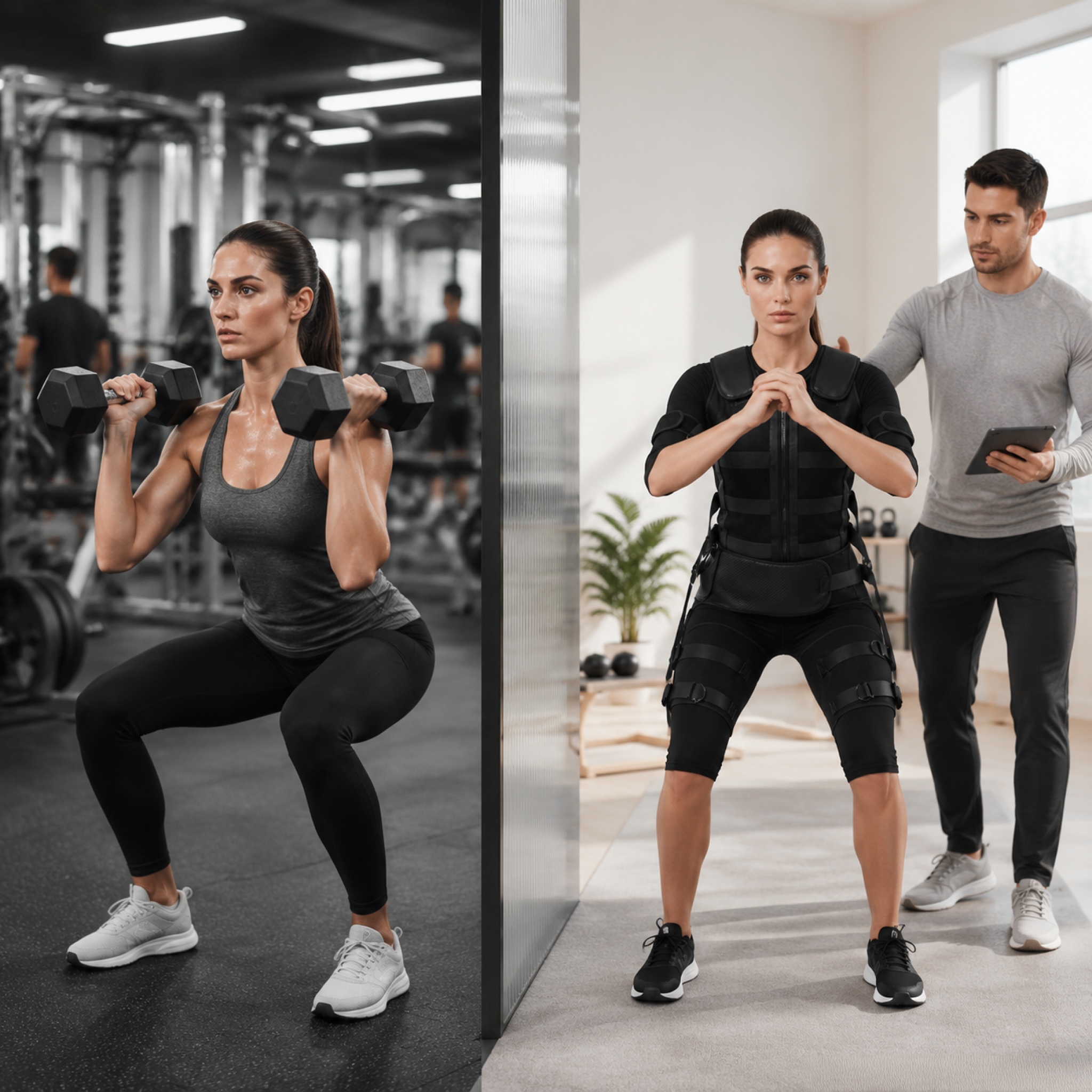Traditional Training VS EMS Training